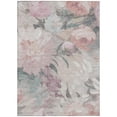 thumbnail image 2 of Addison Rugs Chantille Indoor/Outdoor Transitional Floral Beige Machine Washable Rectangle Rug, 9' x 12', 2 of 8