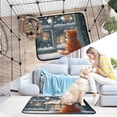 thumbnail image 6 of Washable Pet Pee Pads Soft Plush Absorbent Mat Non-Slip Floor Protector for for Dogs & Cats Cat by The Window, 6 of 7