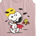 thumbnail image 3 of Peanuts - Vampire Snoopy Woodstock - Women's Racerback Tank Top, 3 of 6