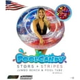 thumbnail image 6 of PoolCandy Jumbo 48 " Stars & Stripes Glitter Pool Tube, 6 of 6