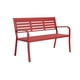thumbnail image 1 of Banca para exterior Torino Estilo Industrial Color Rojo GAIA Torino, 1 of 6
