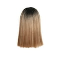 thumbnail image 2 of DOPI Wig Women's Short Shoulder-length Straight Hair female Headgear Bob Wig, 2 of 3