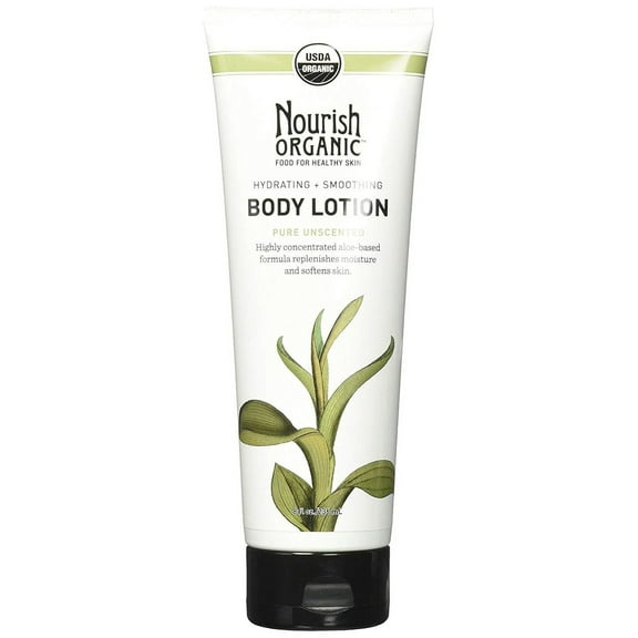 Nourish Organic Hydrating Body Lotion Vanilla Chamomile 8 oz Lotion
