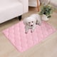 thumbnail image 3 of Almohadilla cálida para mascotas de invierno, para gatos y perros, colchón para perrera, resistente a arañazos y mordidas, lavable, esponjoso, 50*40cm - rosa, 3 of 6