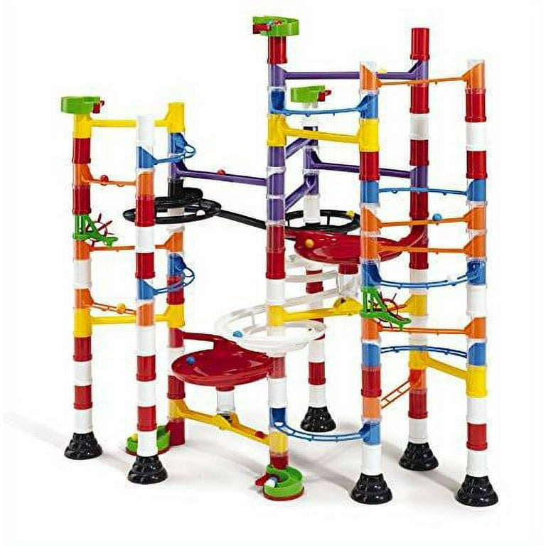 Quercetti Super Marble Run - Italian Made - 213 Pieces - for Ages 8 and Up