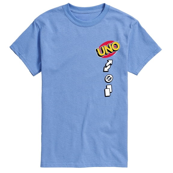 Uno - Logo & Icons - Men's Short Sleeve Graphic T-Shirt