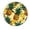 FFclock046, variant on ZXCXRQFa Silent Clocks Tiger Stripes Animal Wall Clock Battery Operated Non Ticking Silent Analog Rustic Farmhouse Round Clock Wood Decor for Home Kitchen Living Room Bathroom