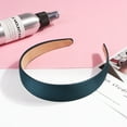 thumbnail image 2 of Pebbuoy Wide Hair Hoops for women,Cloth Wrapped Headbands for girls,Solid Color Hairband Hair Accessories-3cm, 2 of 6