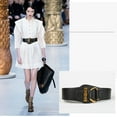 thumbnail image 2 of Women's Belts 1 PC Men's Black Casual Belts Work Belts for Women, 2 of 6