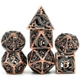 thumbnail image 1 of Cusdie Hollow Metal Dice, Flying Dragon D&D Dice, 7 Pcs DND Dice Set, Polyhedral Dice Set, for Role Playing Game MTG Pathfinder, 1 of 5