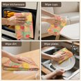 thumbnail image 5 of 2 Pcs Pioneer Flower Floral Print Pattern Kitchen Towels, Funny Microfiber Dish Towel Set, 18" X 26" Tea Towels, 5 of 6