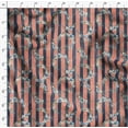thumbnail image 4 of Soimoi Pink Cotton Duck Fabric Clover Floral Print Fabric by the Yard 42 Inch Wide, 4 of 6