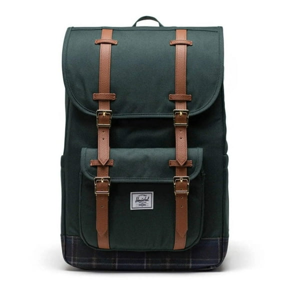Herschel Little America™ Mid Backpack Darkest Spruce/Winter Plaid