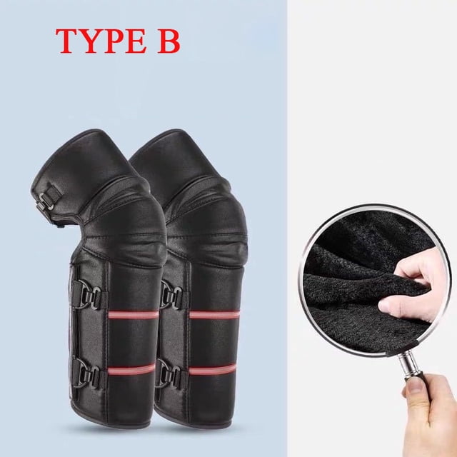 Rodilleras Térmicas Para Invierno, Protectores De Pierna Con Forro Polar Y Diseño Cortaviento Para Ciclismo, Motocicleta Y Deportes Al Aire Libre