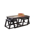 thumbnail image 2 of Ashley Furniture Table Basse Kelton avec 2 Tabourets en Espresso, 2 of 2