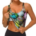 thumbnail image 4 of Lsque Easter Egg1 Printed Women'S Sports Bra, Compression, Moisture Wicking, High-Impact Sports Bra For Women,Supportive sports bra-X-Large, 4 of 9