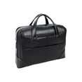 thumbnail image 4 of R Series HARPSWELL 17" Leather Dual Compartment Laptop Briefcase, 4 of 7