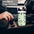 thumbnail image 6 of 30 oz Flip Straw Tumbler with Top Handle Resuable Vacuum Insulated Flip Top Water bottle for Home Office Car Dishwasher Safe, 6 of 6