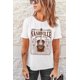 thumbnail image 1 of ABPHQTO Camiseta blanca con cuello redondo NASHVILLE MUSIC CITY para mujer, 1 of 5