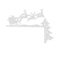 thumbnail image 2 of Fiudx Ofertas de la semana Decoración navideña Decoración de escena de nacimiento Decoración de marco de puerta Decoración del hogar, 2 of 6