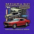 thumbnail image 3 of Tee Hunt Ford Mustang Classics Youth T-Shirt Muscle Car Untamed American Spirit Kids Tee, Pink, Medium, 3 of 5