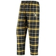 thumbnail image 2 of Men's Concepts Sport Navy Milwaukee Brewers Ultimate Plaid Flannel Pajama Pants, 2 of 4