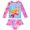 Type A, variant on GYRATEDREAM Toddler Baby Girls Two Piece Bikini Swimsuit Kids Mermaid Ruffle Swimwear Long Sleeve UPF 50 Sun Protection Bathing Suits Set for 3-9 Years