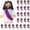 25pcs-Purple, variant on 25Pcs Little Jesus Figures Jesus Loves You Mini Jesus Figures Hide and Seek Religious Party Favors Sunday School Baptism Gifts,Easter Jesus Loves You Christ Toys