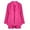 Hot Pink, variant on Aboser Blazer Shorts Set for Women Business Casual 2 Piece Outfits Long Sleeve Open Front Jacket and Short Pants Suit Elegant Fall Outfits with Belt