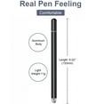 thumbnail image 7 of Touch Screen Pen Stylus for Google Pixel 7/Pro/6a/6/Pro Phones - Fiber Tip Aluminum Lightweight Black  Compatible With Pixel 7/Pro/6a/6/Pro Models, 7 of 7
