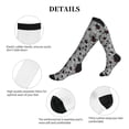 thumbnail image 5 of Pofeuu Spiders Print Compression Socks for Women & Men Circulation - Best Support for Nurses,Running,Athletic,Sports, 5 of 7