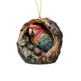 thumbnail image 2 of Animal Acorn Ornaments – Cozy Woodland Christmas Ornaments, 2026 New Pine Cone Animal Decoration, Acrylic Hanging Animal Figurines, Personalized Xmas Tree Décor for Animal Lovers (12Pc/3.14"), 2 of 9