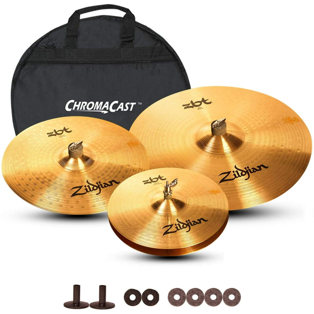 Zildjian ZBT Complete Cymbal Set with 20" Ride, 14" HiHats, 16" Medium