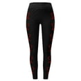 thumbnail image 4 of Women's Valentine Day Leggings High Waisted Stretchy Love Heart Printed Tight Pants Sports Trendy Valentines Gift Tummy Control Yoga Pants, 4 of 4