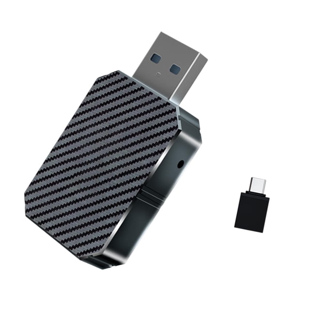 Mini Adaptador inalámbrico Auto Connect Box Accessory Versátil Plata