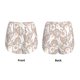 thumbnail image 3 of Balery Retro Hippie Groovy Easter bunny Pantalones cortos deportivos para mujer con forro y dos bolsillos, elásticos, para entrenamiento, gimnasio, yoga-XX-Large, 3 of 7