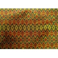 thumbnail image 4 of oneOone Cotton Silk Fabric Geometric Ikat Printed Fabric 1 Yard 42 Inch Wide, 4 of 4