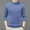 #Sky Blue, variant on DPTALR George Men's Knitted Pullover Sweater - Casual Mock Turtleneck Raglan Sweater #Wine Big and Tall XL