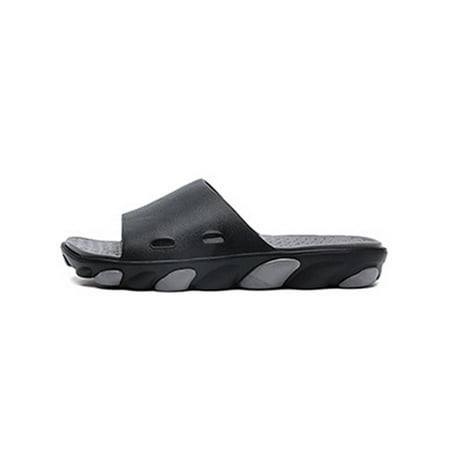

Avamo Men s Home Cool Flat Slides Mens Nonslip Open Toe Slippers