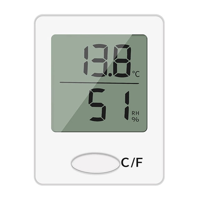 Portable Digital Thermometer Hygrometer Wall Mounted Indoor Humidity Temperature