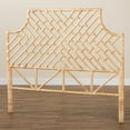 thumbnail image 6 of bali & pari Jayliah Rattan BOHO Headboard, Queen Size, Natural Brown, 6 of 7