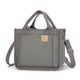 thumbnail image 1 of Bolsa informal de lona con correa ajustable para el hombro, de mano para mujer, bandolera (gris) Ndcxsfigh Para Estrenar, 1 of 8