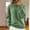 Green, variant on Women Crewneck Lpng Sleeve Knit Pullover Sweater Top Womens Sweaters Lightweight Sweater Polyester Mens Quarter Zip Sweater Dress Lightweight Sweaters for Men over Sweat Shirts for Men Oversized