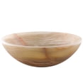 thumbnail image 2 of Novatto NOSV-GO Green Onyx Natural Stone Vessel Sink, 17-Inch Diameter, 2 of 4