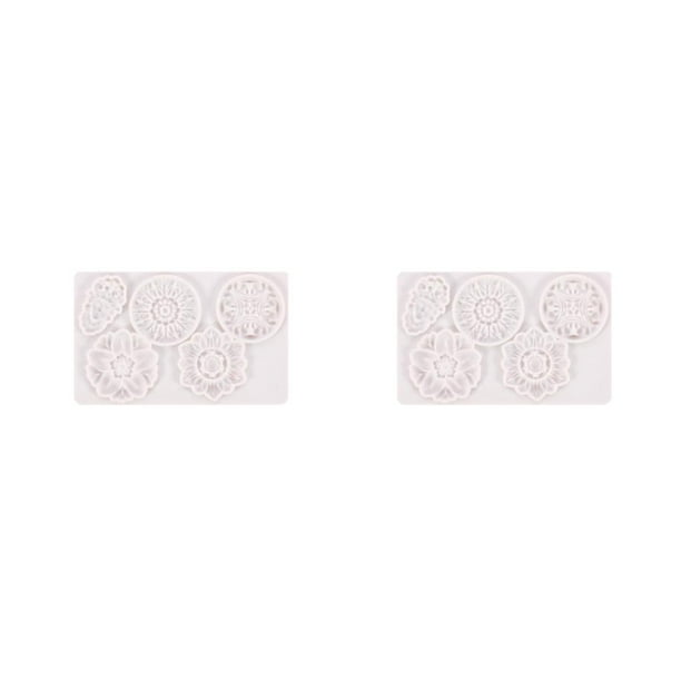 Molde de silicona Injueey para pasteles Rosa Gris