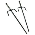 thumbnail image 1 of Hatashita Black Steel Sai, 1 of 2
