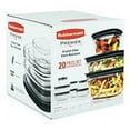 thumbnail image 2 of Rubbermaid Premier Easy Find Lids Food Storage Containers 20-Piece Set, 2 of 6