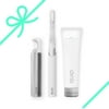 Quip Silver Metal Electric Toothbrush, Toothpaste & Refillable Floss Gift Set