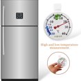 thumbnail image 4 of Thermometer Plastic Multi For Refrigerators And Freezers 1Pcs 3.1X2.7X0.6In, 4 of 7