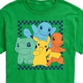 thumbnail image 3 of Pokémon - Group Checker Frame - Men's Short Sleeve Graphic T-Shirt, 3 of 5